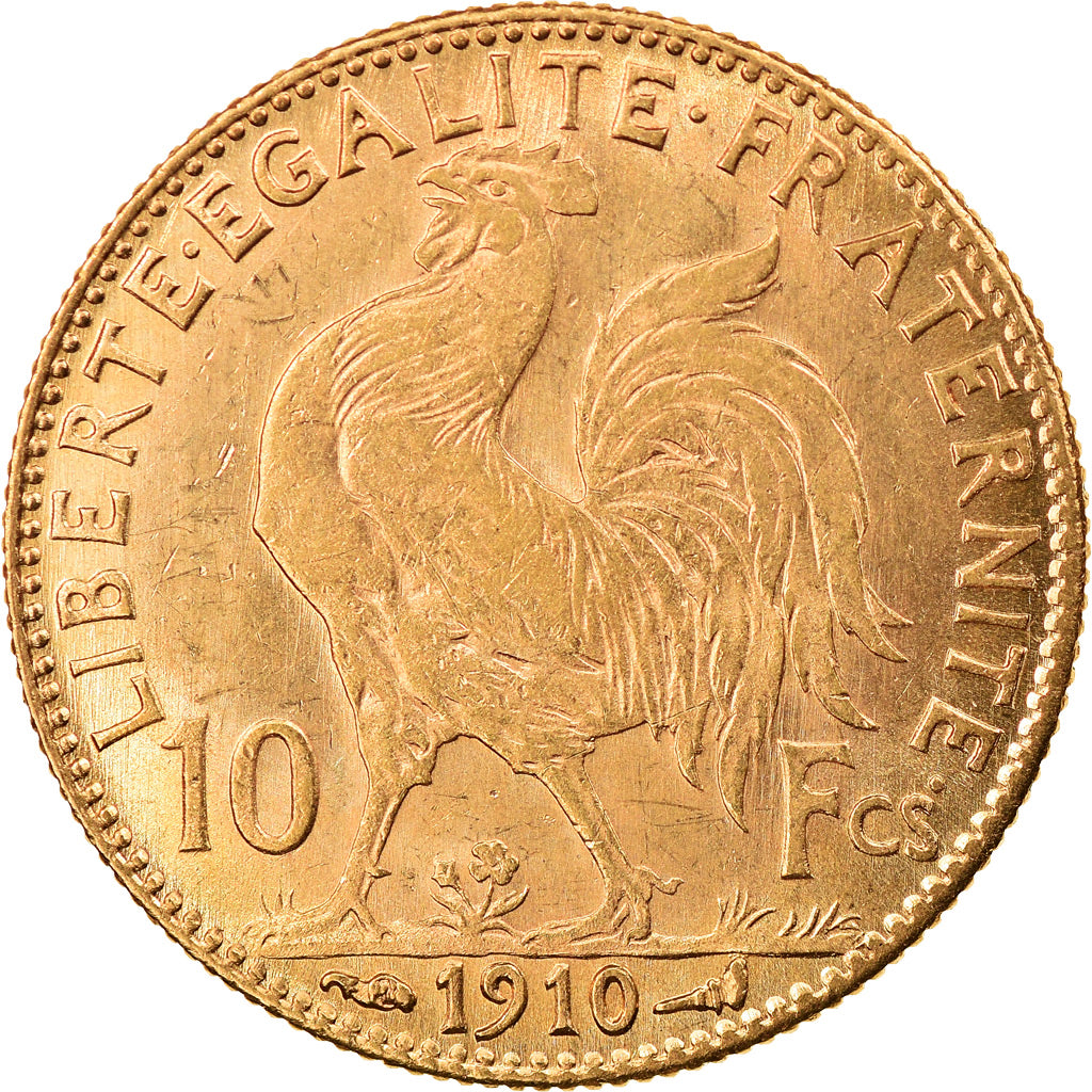 Monnaie, France, Marianne, 10 Francs, 1910, Paris, SUP+, Or, Gadoury:1017