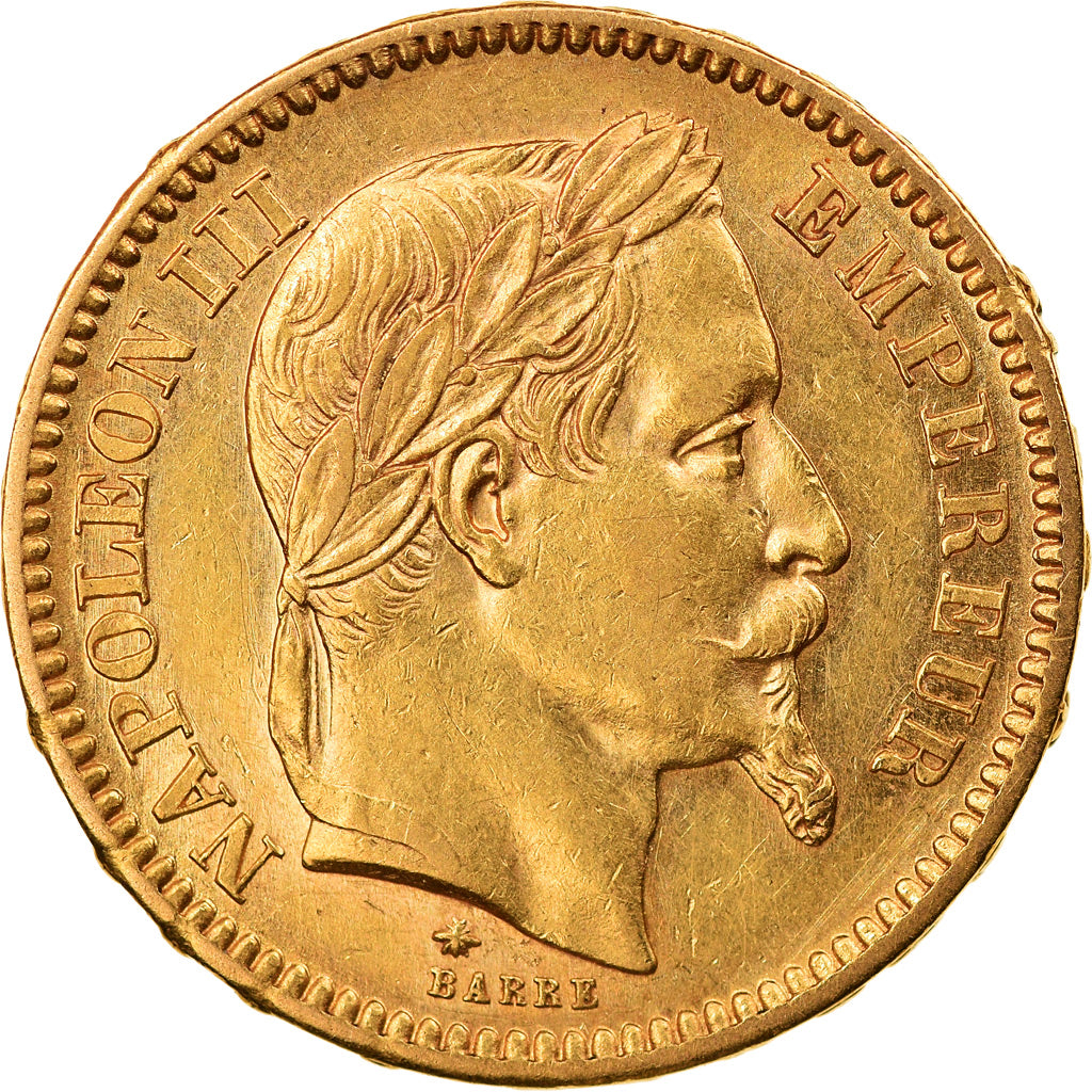 Monnaie, France, Napoleon III, Napoléon III, 20 Francs, 1861, Paris, SUP, Or