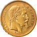 Monnaie, France, Napoleon III, Napoléon III, 20 Francs, 1861, Paris, SUP, Or