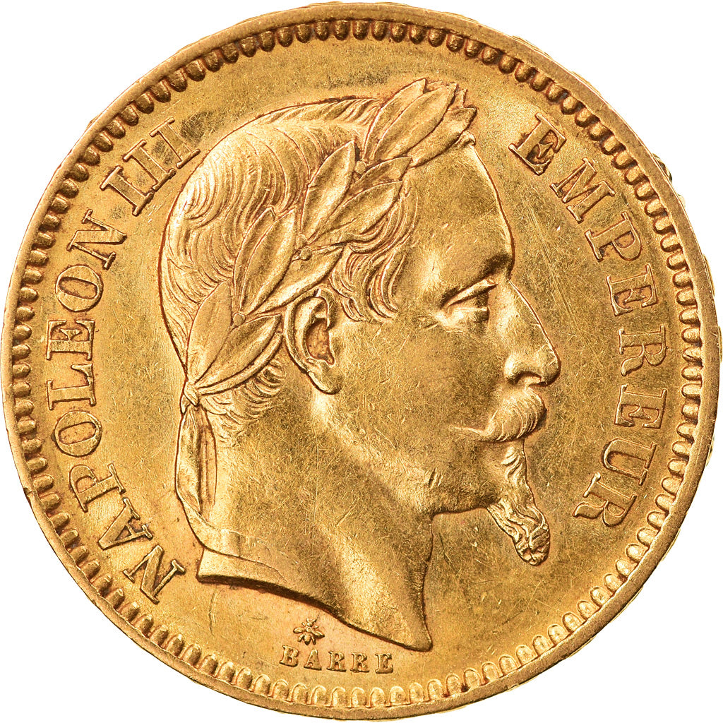 Monnaie, France, Napoleon III, 20 Francs, 1866, Paris, SUP, Or, Gadoury:1062