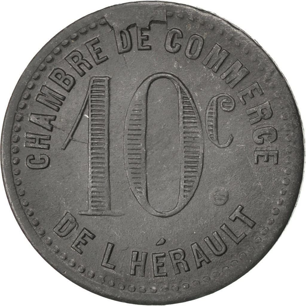 Coin, France, 10 Centimes, AU(50-53), Zinc, Elie:10.2