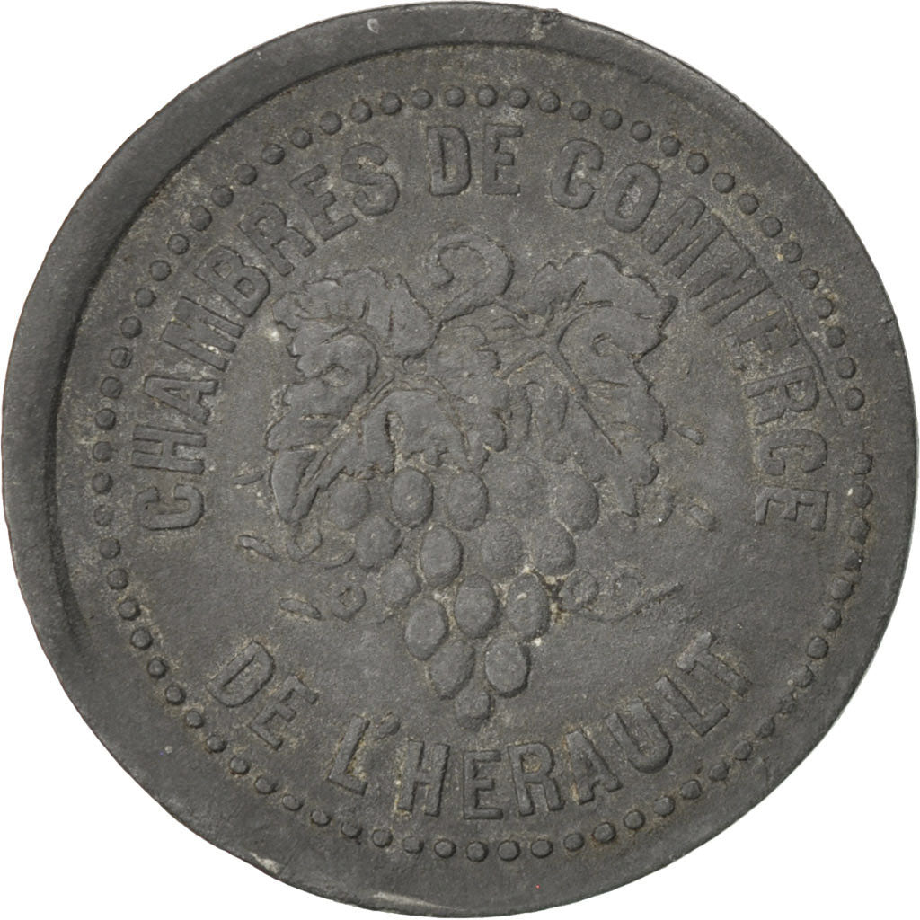France, 10 Centimes, EF(40-45), Zinc, Elie #15.2, 3.56