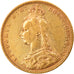 Coin, Australia, Victoria, Sovereign, 1891, Melbourne, EF(40-45), Gold, KM:10