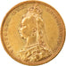 Moneda, Australia, Victoria, Sovereign, 1892, Melbourne, MBC, Oro, KM:10