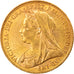 Monnaie, Australie, Victoria, Sovereign, 1901, Melbourne, SUP, Or, KM:13