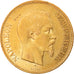 Coin, France, Napoleon III, 100 Francs, 1857, Paris, EF(40-45), Gold, KM:786.1