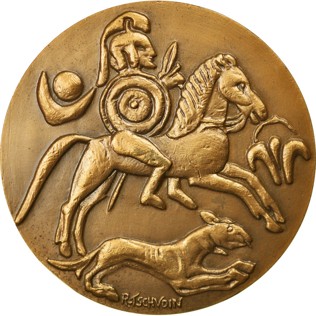 France, Medal, Unesco, Sauvegarde des Monuments de Carthage, Tschudin, MS(63)