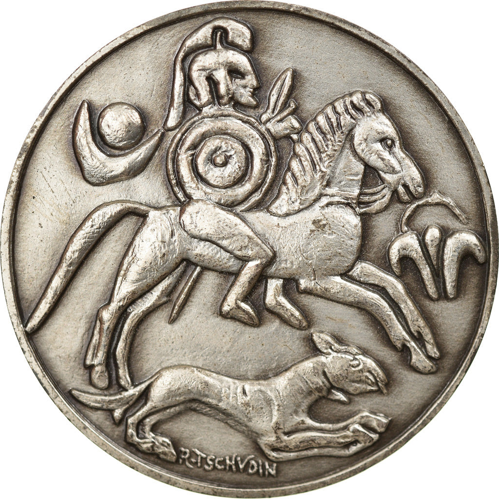 France, Médaille, Unesco, Sauvegarde des Monuments de Carthage, Tschudin, SPL