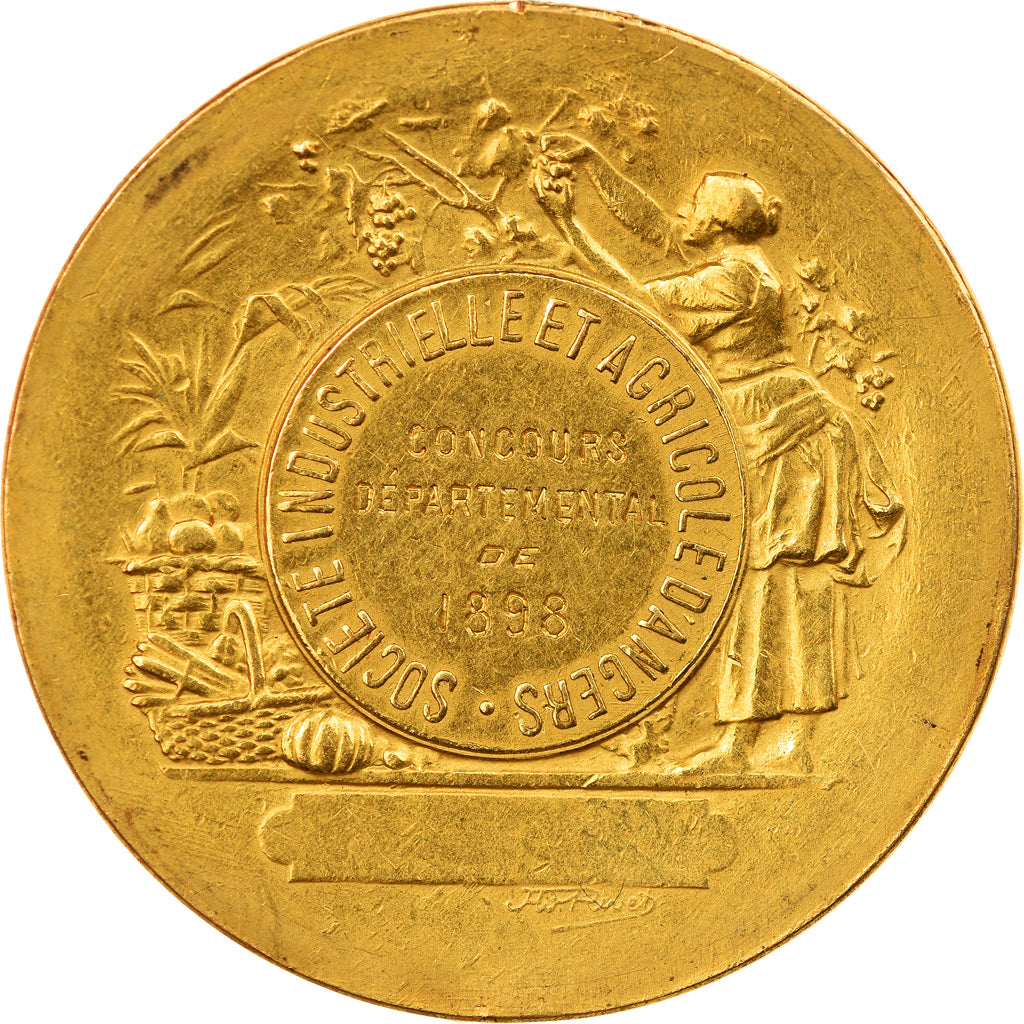 France, Medal, société industrielle et agricole d'Angers, Business & industry