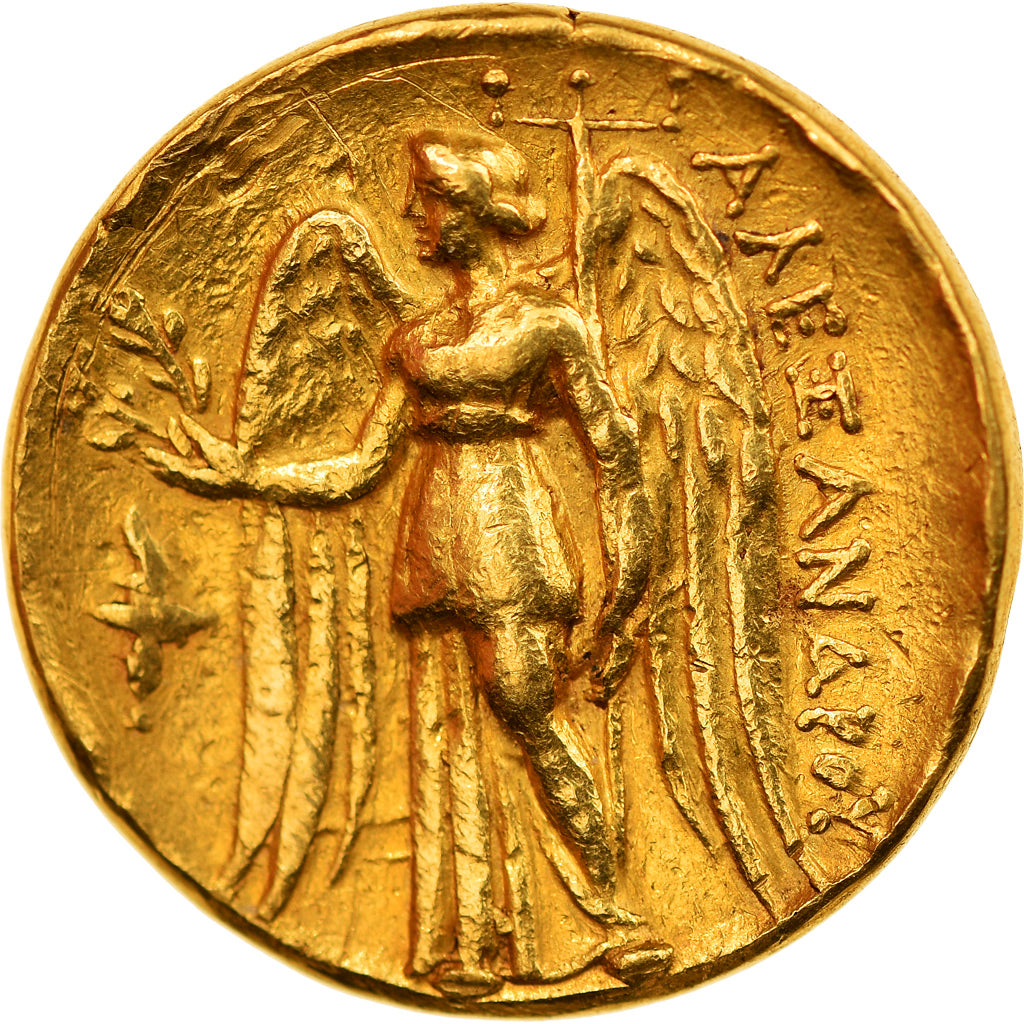Monnaie, Royaume de Macedoine, Alexandre III, Statère, 325-320 BC, TTB+, Or