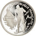Munten, Frankrijk, Cross-country skier, 100 Francs, 1991, Albertville 92, UNC