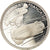 Moeda, França, Bobsledding, 100 Francs, 1990, Albertville 92, MS(64), Prata