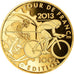France, 5 Euros, 2013, Paris, MS(65-70), Gold, KM:New