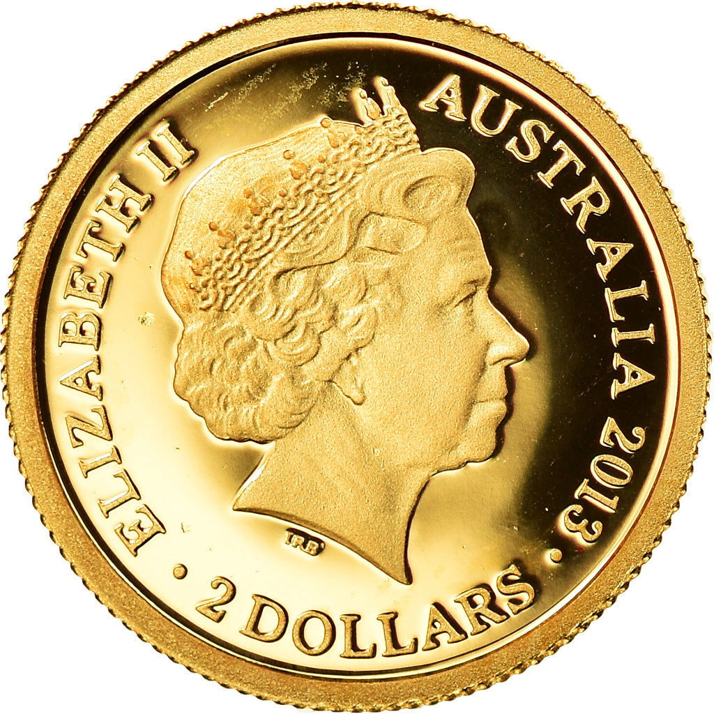 Moneta, Australia, 2 Dollars, 2013, FDC, Oro, KM:1959
