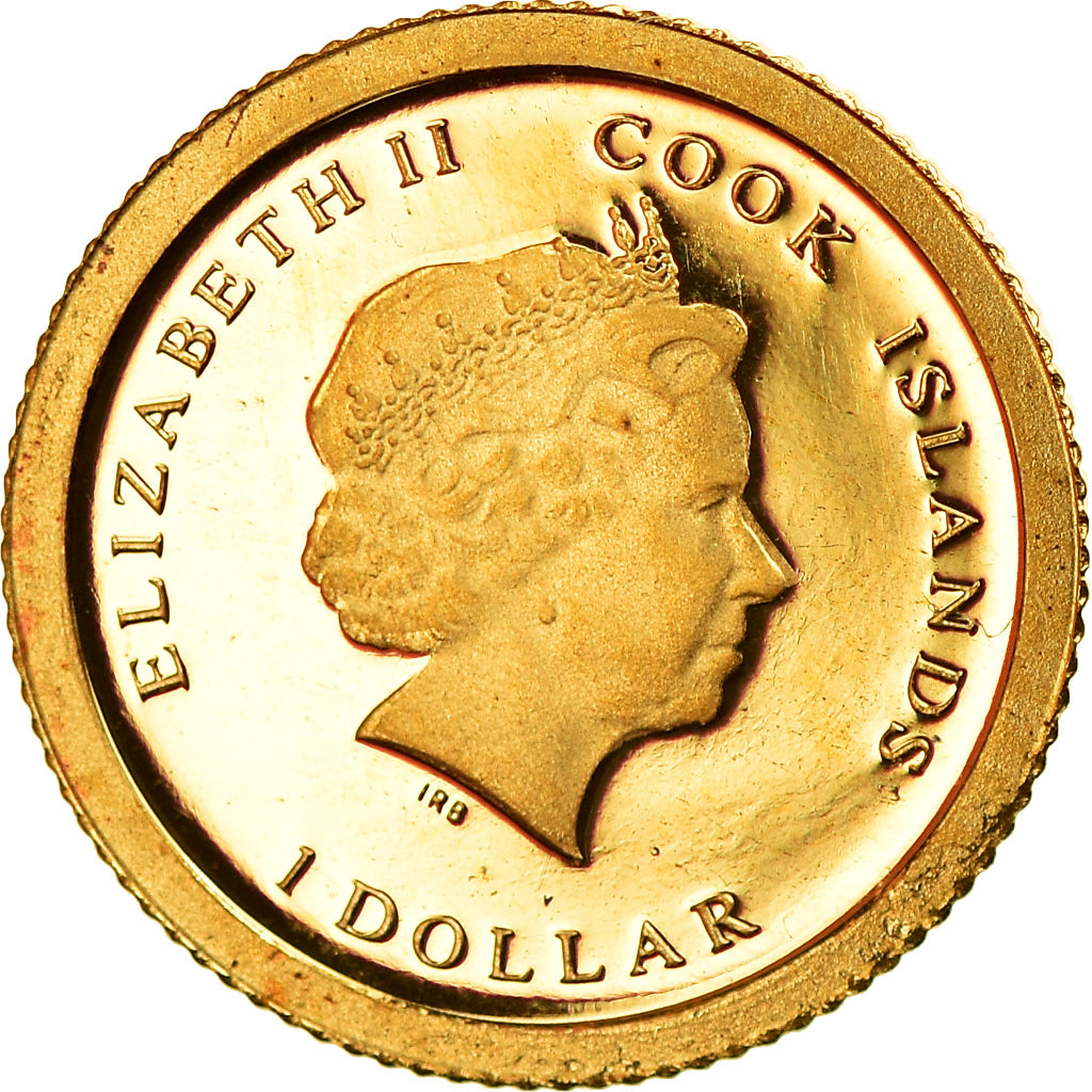 Münze, Cookinseln, Dollar, 2013, STGL, Gold