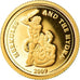 Moeda, Palau, Dollar, 2009, MS(65-70), Dourado