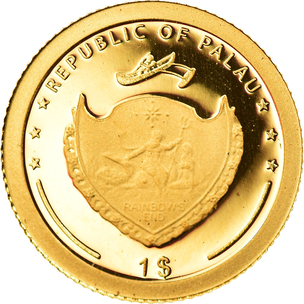 Monnaie, Palau, Dollar, 2009, FDC, Or