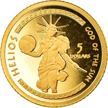 Coin, Cook Islands, Helios, 5 Dollars, 2009, MS(65-70), Gold