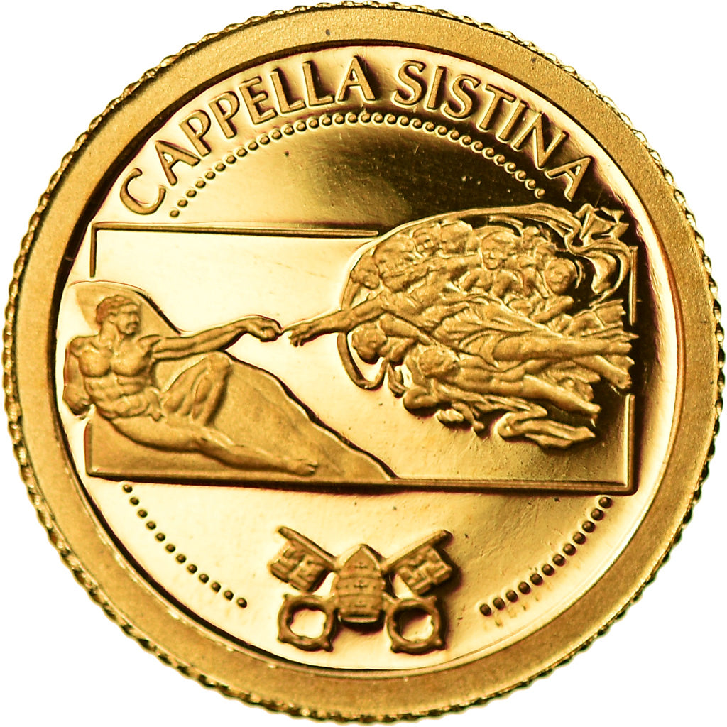 Moneda, Liberia, 12 Dollars, 2010, FDC, Oro
