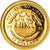 Moneta, Liberia, 12 Dollars, 2010, MS(65-70), Złoto