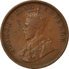 Coin, INDIA-BRITISH, George V, 1/4 Anna, 1914, EF(40-45), Bronze, KM:512