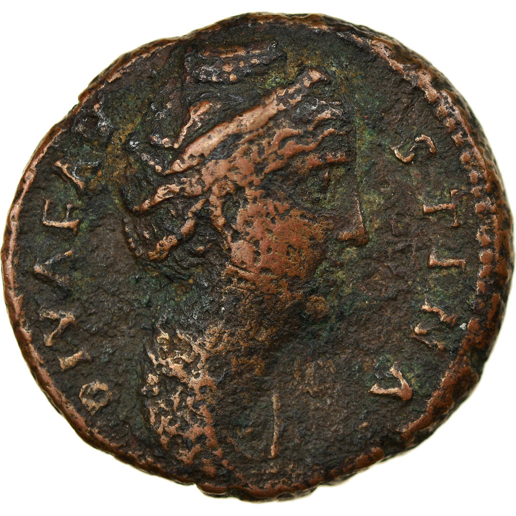Coin, Faustina I, As, 147, Roma, VF(20-25), Copper, RIC:1171