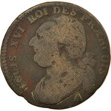 Moneta, Francja, 12 deniers françois, 12 Deniers, 1791, Paris, F(12-15)