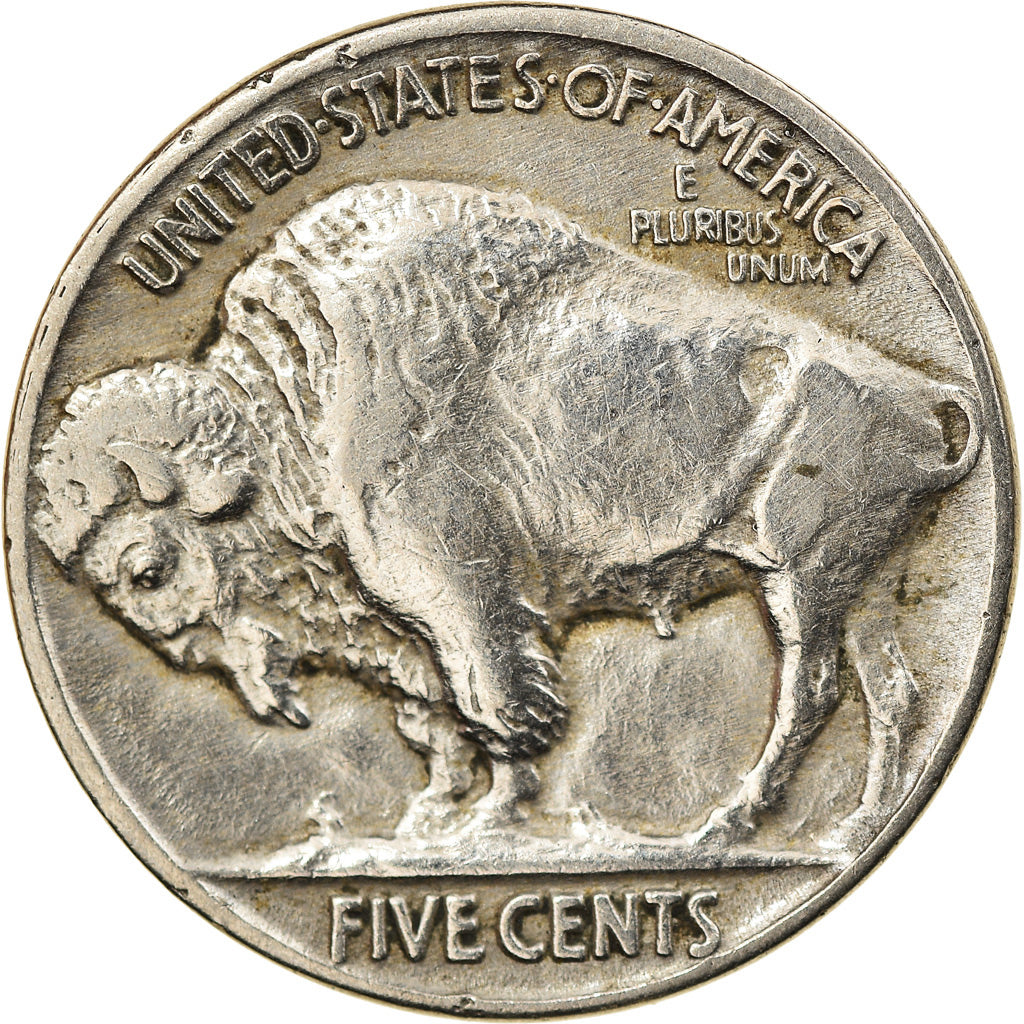 Moneda, Estados Unidos, Buffalo Nickel, 5 Cents, 1916, U.S. Mint, Philadelphia