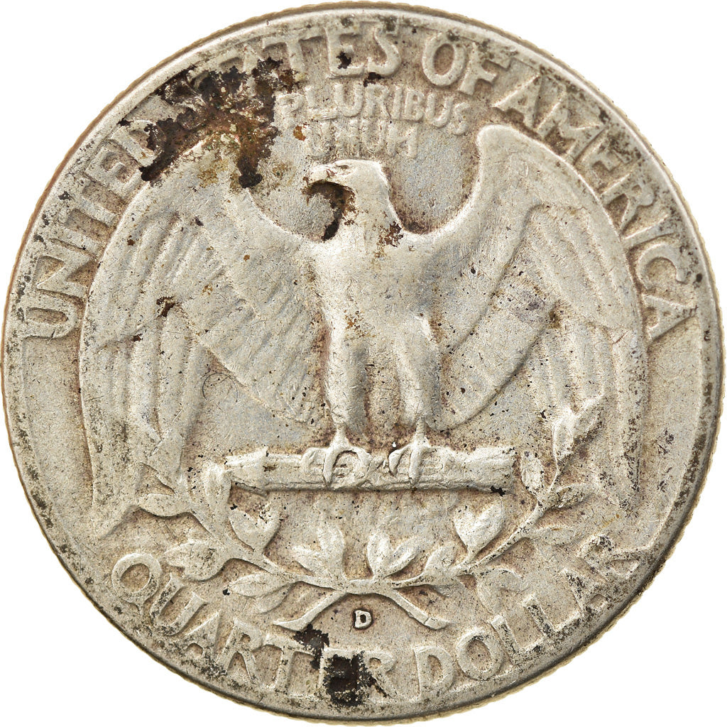 Coin, United States, Washington Quarter, Quarter, 1950, U.S. Mint, Denver
