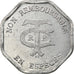 France, Token, 20 centimes, transports en commun, Paris, 1921, AU(50-53)