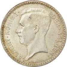 Coin, Belgium, 20 Francs, 20 Frank, 1934, AU(55-58), Silver, KM:104.1