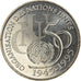 Coin, France, 5 Francs, 1995, Paris, ONU, MS(63), Cupro-nickel, Gadoury:776