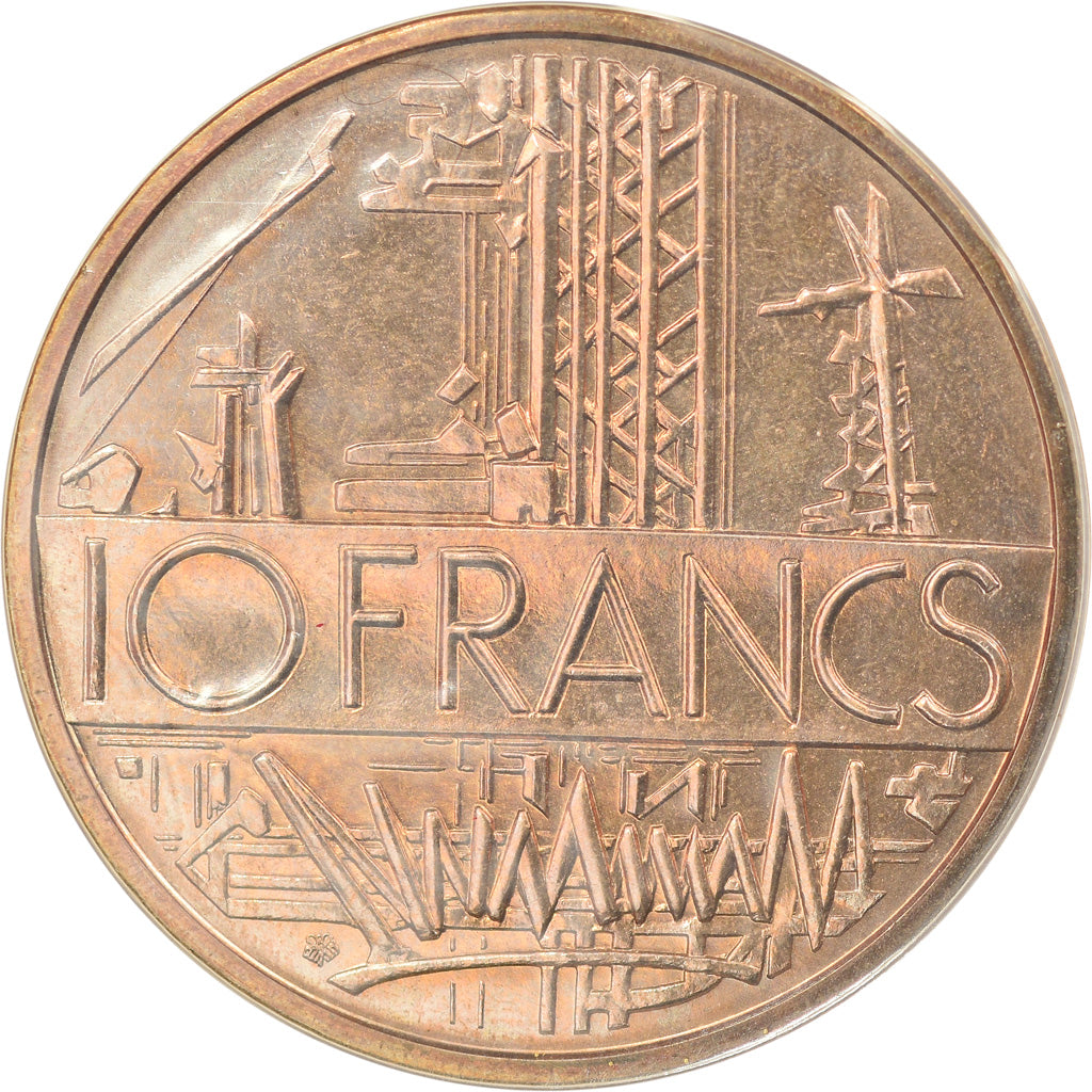 Moneta, Francia, Mathieu, 10 Francs, 1982, Paris, FDC, FDC, Nichel-ottone