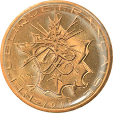 Coin, France, Mathieu, 10 Francs, 1983, Paris, FDC, MS(65-70), Nickel-brass