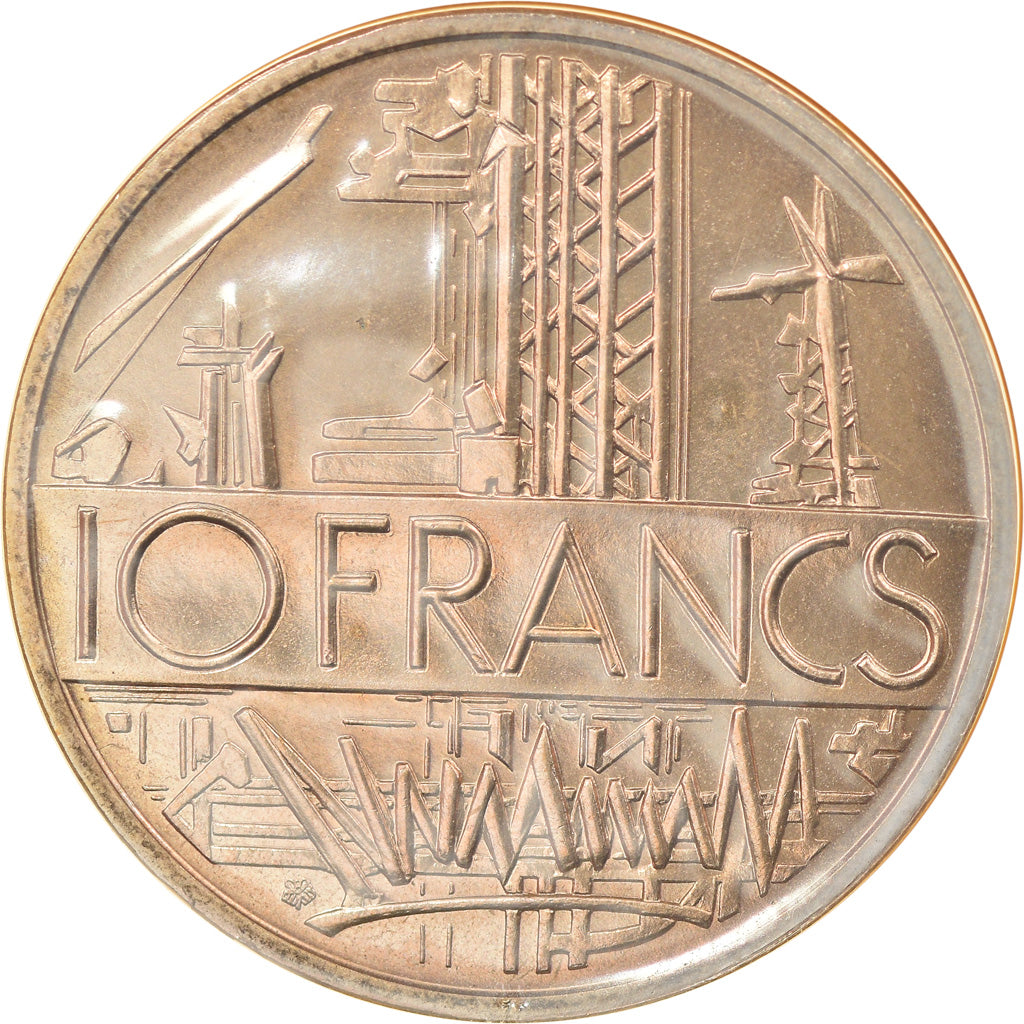 Moneda, Francia, Mathieu, 10 Francs, 1985, Paris, FDC, FDC, Níquel - latón
