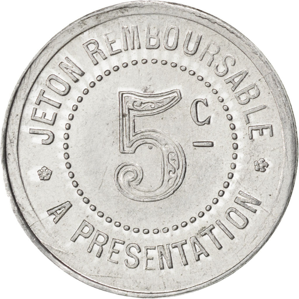 Coin, France, 5 Centimes, 1922, MS(60-62), Aluminium, Elie:20.4
