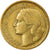 Moneda, Francia, Guiraud, 10 Francs, 1954, Beaumont - Le Roger, MBC, Aluminio -