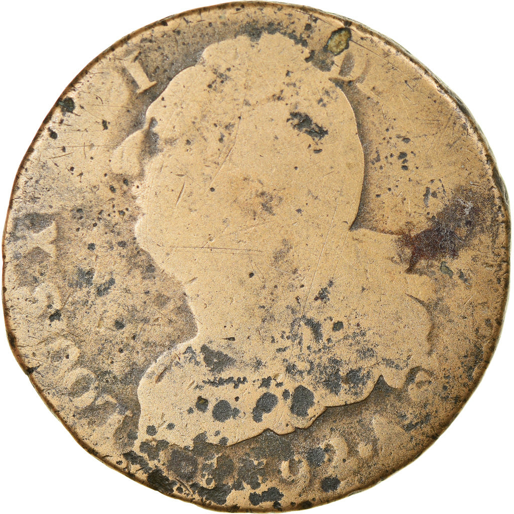 Monnaie, France, 2 sols françois, 2 Sols, 1792, Paris, TB, Bronze, Gadoury:25