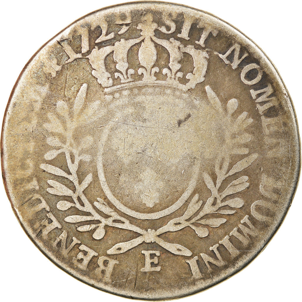 Coin, France, Louis XV, 1/2 Écu aux branches d'olivier, 1/2 ECU, 44 Sols, 1729