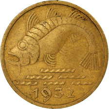 Moneta, DANZIG, 10 Pfennig, 1932, EF(40-45), Aluminium-Brąz, KM:152