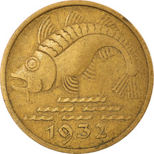 Munten, DANZIG, 10 Pfennig, 1932, ZF, Aluminum-Bronze, KM:152