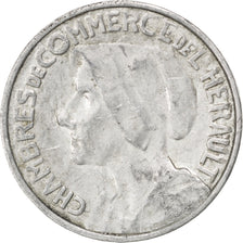 France, 25 Centimes, EF(40-45), Aluminium, Elie #15.6, 1.86
