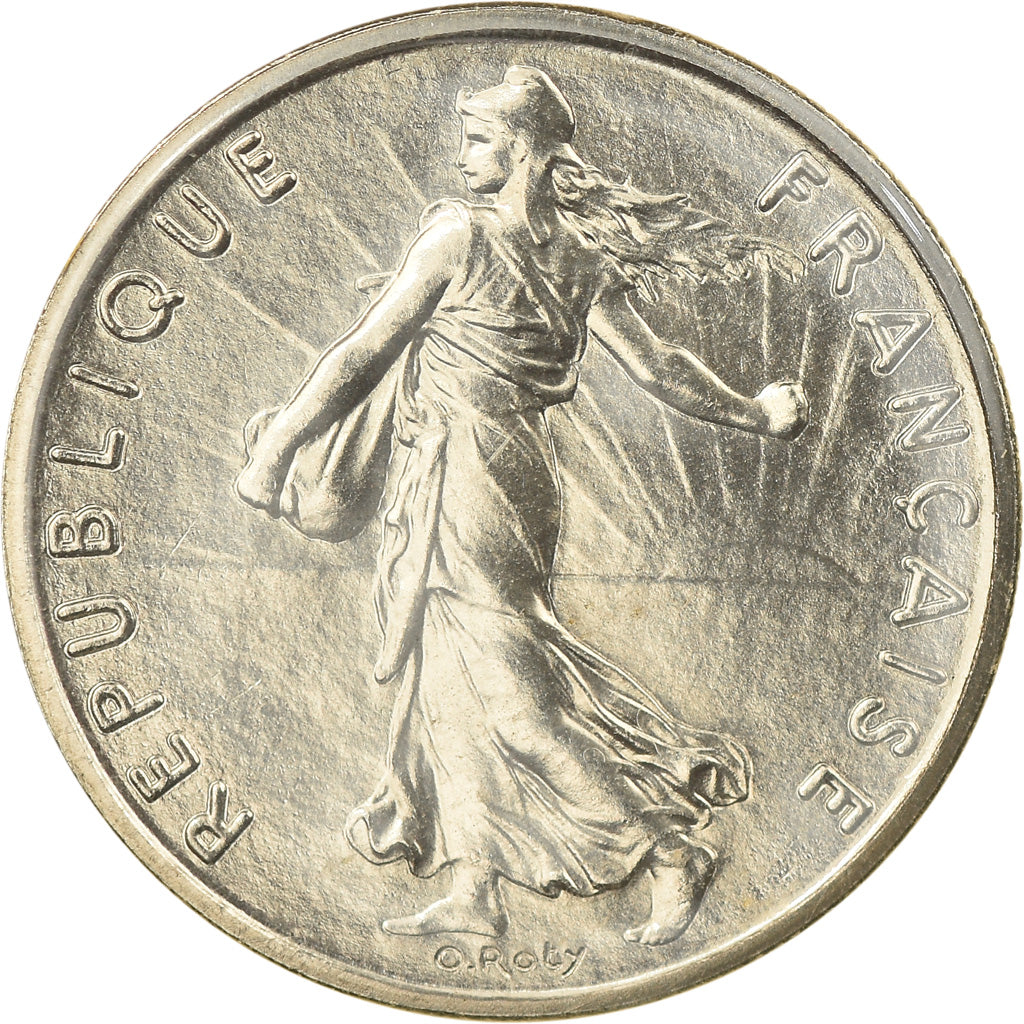 Coin, France, Semeuse, 1/2 Franc, 1981, Paris, FDC, MS(65-70), Nickel, KM:931.1