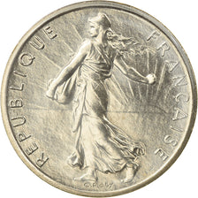 Coin, France, Semeuse, 1/2 Franc, 1981, Paris, FDC, MS(65-70), Nickel, KM:931.1