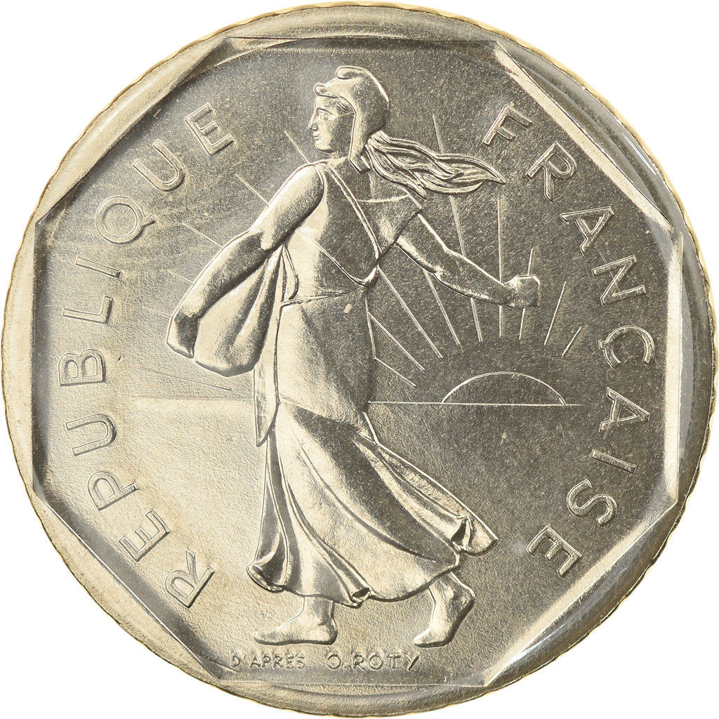 Moneta, Francia, Semeuse, 2 Francs, 1981, Paris, FDC, FDC, Nichel, KM:942.1