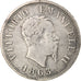 Coin, Italy, Vittorio Emanuele II, 50 Centesimi, 1863, Milan, VF(30-35), Silver