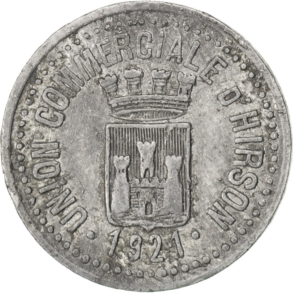 France, 5 Centimes, 1921, EF(40-45), Aluminium, Elie #10.1, 0.92