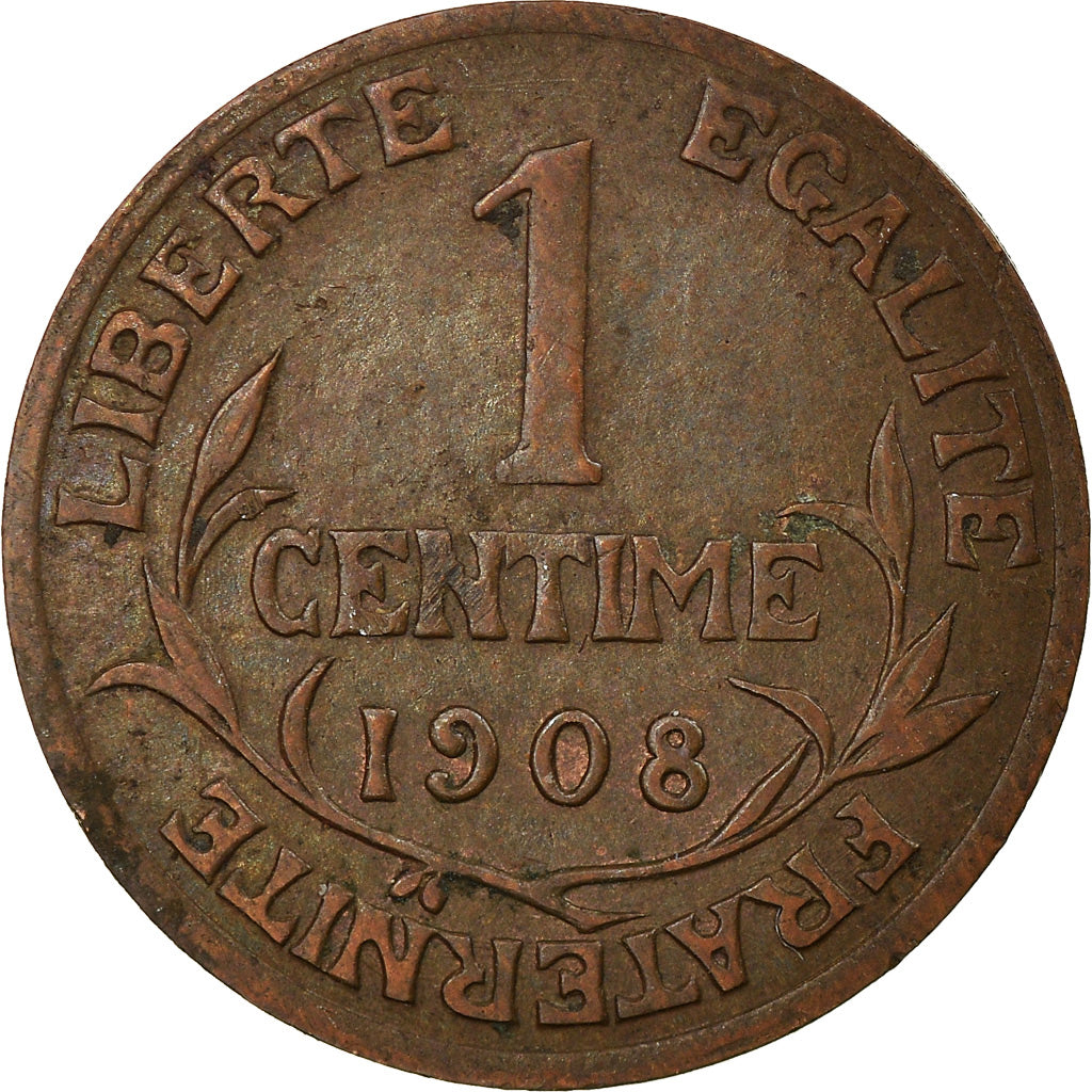 Coin, France, Dupuis, Centime, 1908, Paris, EF(40-45), Bronze, KM:840