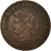 Coin, France, Cérès, Centime, 1872, Paris, EF(40-45), Bronze, KM:826.1, Le