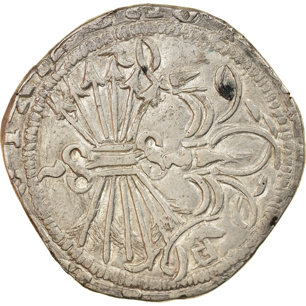 Coin, Spain, Andalousie, Ferdinand & Isabella, 4 Reales, 4 Réales, Sevilla